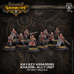 PIP33098 WRM Khador Kayazy Assassins (10-man) Box